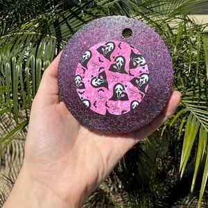 CUSTOM GHOSTFACE GLITTER FRESHIE!!